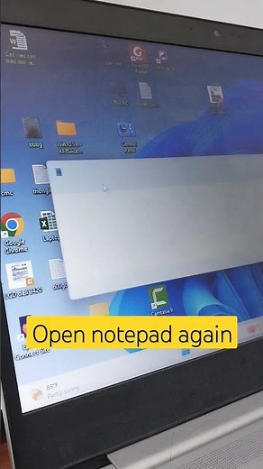 Win 11: Notepad auto save 👍👍
