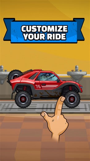 Become the best Hill Climb Racer and play this physics based driving game! | Hill Climb Racing