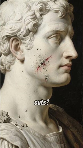 Ancient Roman Shaving Was Brutal 😱 | Painful Grooming in Ancient Rome Explained #HistoryShorts.
