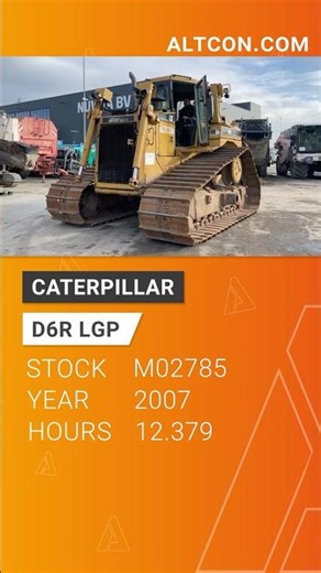 Used CATERPILLAR D6R LGP DOZER for Sale | 2007 | Worldwide shipping