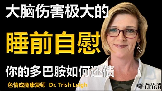 【睡前自慰】为什么你睡了 8 小时，醒来却像被榨干一样毫无动力？| 色情成瘾治疗专家 Dr. Trish Lee 中英字幕 1080P