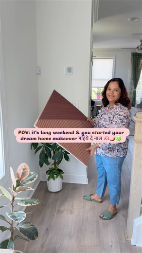 90K views · 309 reactions | New Home Makeover Series Part 1: Entryway...