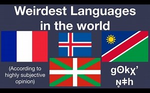 世界上最奇怪的语言是什么？（中文CC字幕）
