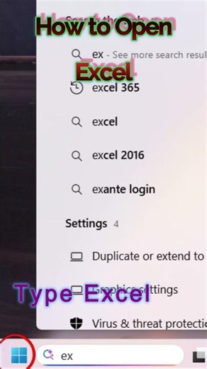 How to Open Microsoft Excel Fast 🚀 Beginner Guide #Excel #Shorts #ExcelTips #MicrosoftExcel Now!!!!