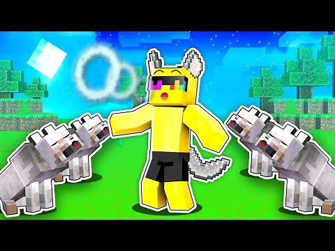Becoming The ALPHA WOLF In Minecraft!