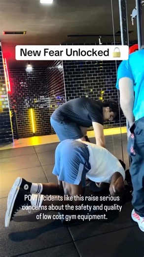 ⚠️ Gym Safety Tip You Shouldn’t Ignore | gym workout #gym #motivation #desihomegym