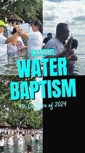Water baptism is a public declaration of faith in Christ, leaving the old life behind and starting a new one with Him. #CTHIMMMassWaterBaptism #4thQuarter2025 | Christ the Healer International Missions Movement