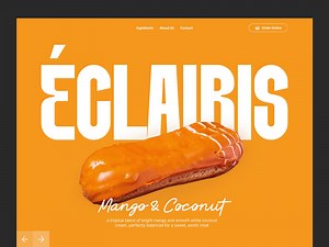 Eclairs E-Commerce Website Design