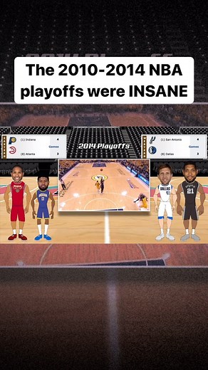 1.4K views · 63 reactions | The 2010-2014 NBA Playoffs were INSANE! Was a great time for basketball #nba | Rebound Rewind | Facebook