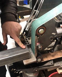 Here is a quick way to get perfectly square ends on a cut piece of tubing. Using some 1-2-3 blocks I create a perfect 90 degree reference on two planes, this way the end has to be ground to 90 degrees. By rotating the tubing it makes the end perfect in both directions. Give it a try! #make #maker #makeeverything #steel #metalshop #fabricator #trickofthetrade #handmade #diy #howto | Make Everything