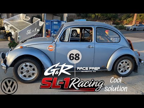 External oil cooler VW beetle cool solutions