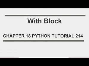 With Block - Read File