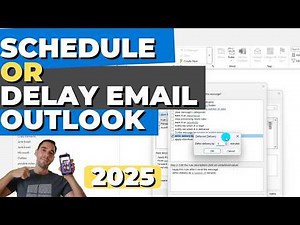 How To Schedule or Delay an Email in Microsoft Outlook (2025)