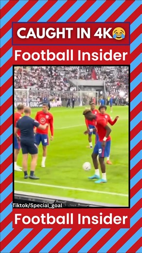🔥 THROWBACK on this massive fail! - Abraham left his team mates in STITCHES. 😂 ‼️ It's so good you need to watch this again. (via TikTok/Special_goal) #ThreeLions #throwback | Football Insider