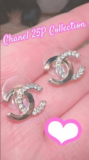 Chanel Earrings 25P Collection | Unboxing On My Channel ❤︎#chanel #earrings #25p #luxury #2025