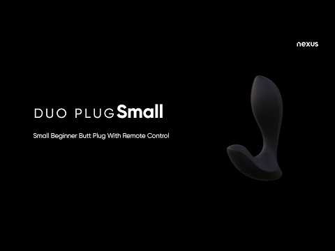 Nexus Duo Butt Plug Small | Remote Control & 6 Vibration Modes ◼ Nexus