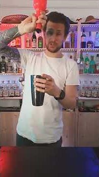 QUICK FLAIR BARTENDING TRICKS - The mini swipe thru.