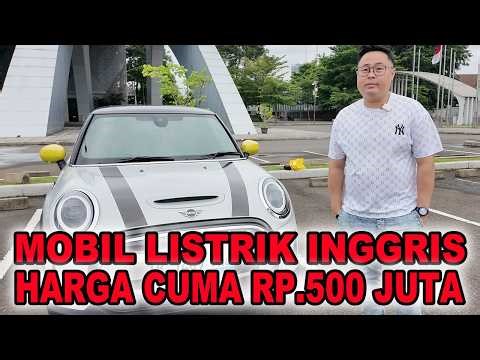 Mobil Listrik Mewah Dari Inggris Cuma Rp.500 Juta - Mini Cooper Electric