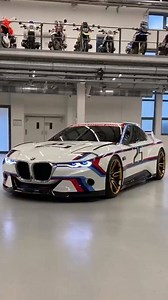 This is the BMW 3.0 CSL Hommage R. It’s one of the very few concepts built today with a high powered engine 😲😍 Supercar Blondie | UNILAD Tech