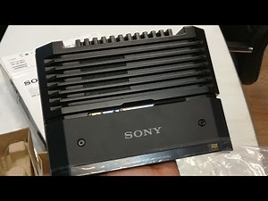 SONY XM-GS4 | 4-channel Stereo Amplifier - Unboxing