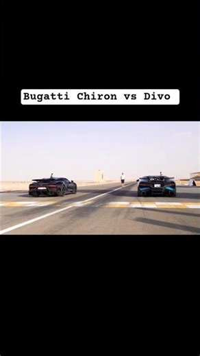 Bugatti Chiron vs Bugatti Divo 🫷