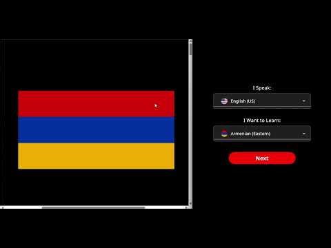 Who Wants to Learn Armenian With This Language App? (In Development)