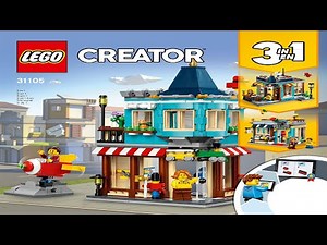 LEGO instructions - Creator - 31105 - Townhouse Toy Store