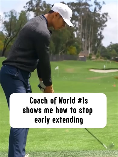 Fixing Early Extension in Golf with a World #1 Coach
