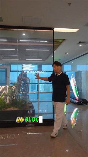 135K views · 1.3K reactions | Transparent display screen with low power consumption, do you like this business idea? #ledglass #leddisplay #ledscreen #displayglass #ledfilm #transparentdisplay #3ddisplay #glassdisplay #filmbaseleo #screen #technology #hightech #factory #transparentscreen | FilmbaseTech-Leo | Facebook