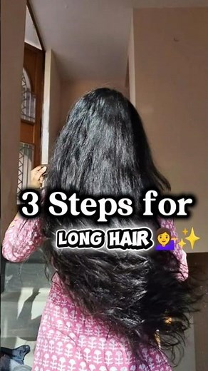 How to Grow Long Hair Fast at Home 🏡✨#haircare#youtube#shorts
