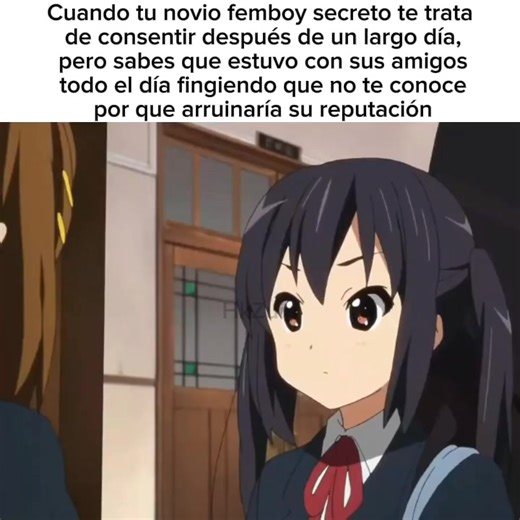Meme #debromafuiacasadeamigo #hokagoteatime #yui #Hirasawa #ritsutainaka