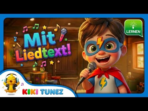 Gefühle Lernen mit Musik 🌈 Einfaches Kinderlied mit Text zum Mitsingen 🎤