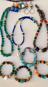 30 reactions · 4 comments | Late summer style goals  One of our favorite designers @creationsbytoni stuns again with chic bone bead earrings and a bold green aventurine gemstone necklace. Each piece feels fresh, stylish, and full of character ☀️ Her unique way of pairing unconventional bead styles sets her designs apart ✨ What jewelry projects are you working on this August? #TheBeadChest #gemstonejewelry | The Bead Chest | Facebook