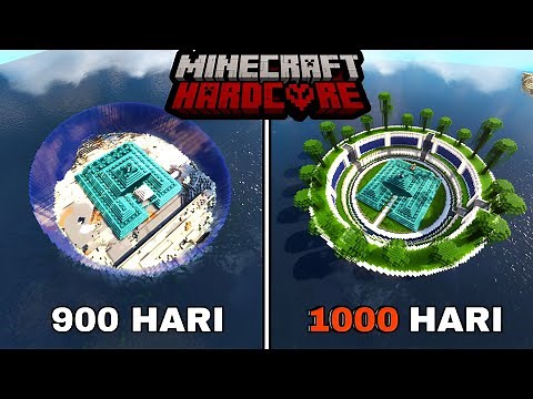 Bertahan Hidup 1000 Hari di Minecraft Hardcore