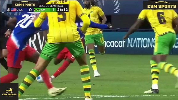 USA vs Jamaica 3-1 Full Highlights and Goals Concacaf Nations League Semi Final 2024
