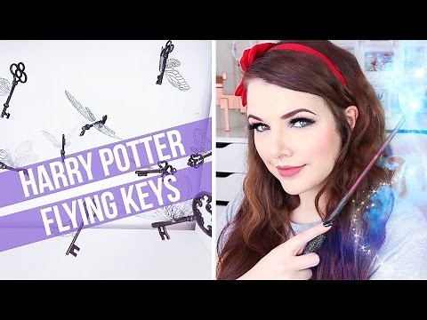 HARRY POTTER DIY | Flying Keys | Cherry Wallis