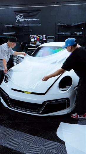VOIR on Instagram: "TECHART 992 TURBO-S 🔥 This Turbo S came in through one of our preferred dealers @premiumauto.oc for the full Voir treatment. Our Voir Lumiere High Gloss PPF is being installed on the full body including all carbon trims dialing in maximum clarity, depth, and long-term protection. Stay tuned for the Results 🏁 ——— Inquire Now: 📞+1 (949) 468-6102 📧INFO@VOIRPPT.COM . . . . #voir #premium #porsche #turbos #techart"