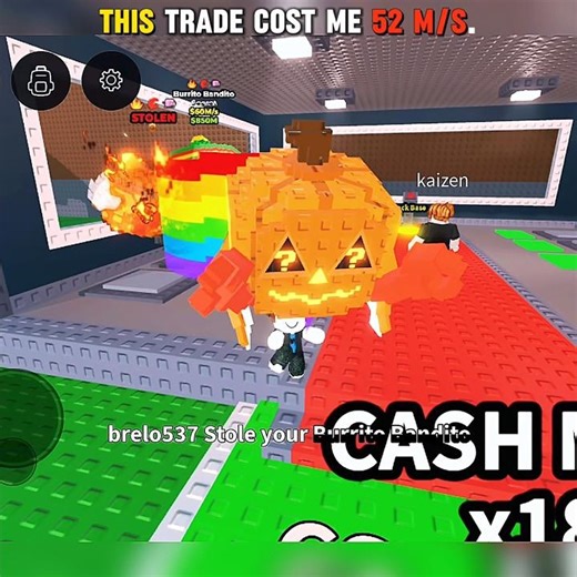 I TRADED MY 60M/S BURRITO BANDITO FOR A SPOOKY BLOCK… WHAT I GOT MADE ME QUIT TRADING 💀🚨 #brainrot