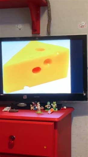 Bear alpha plush watching TV￼￼