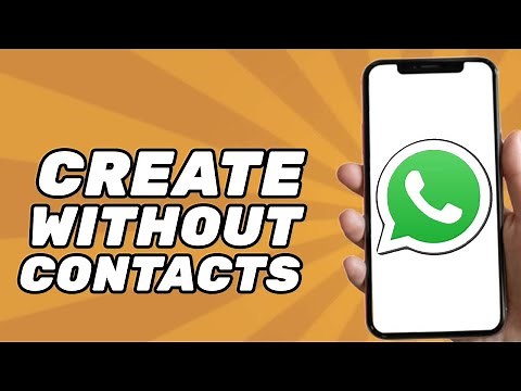 How to Create a Whatsapp Group Without Adding Contacts (2025)
