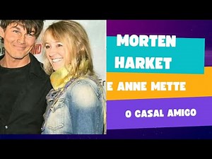Morten Harket e Anne Mette Undelin: o casal de amigos