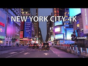New York City 4K - Sunset Drive