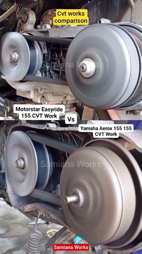 Yamaha Aerox 155 and Motorstar Easyride 155 CVT systems! 🛵💨