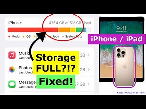 How to Free Up Space on iPhone & iPad ? 5 Easy Ways to Fix Storage Problem "Full ⚠️"