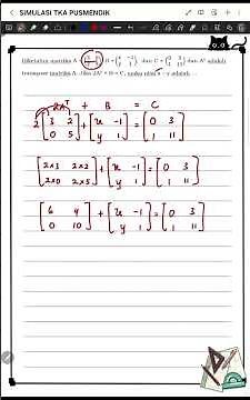 TKA - Operasi Matriks