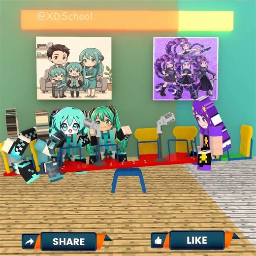 Team Sprunki Hatsune Miku vs Team Sprunki Lily, which song will win?!