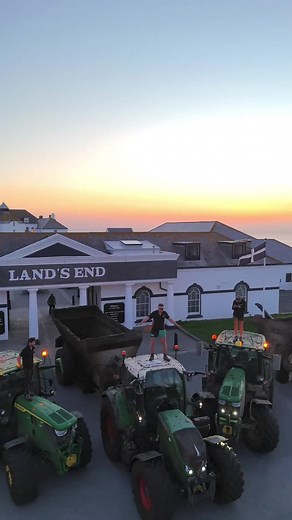 Explore the Stunning Sunsets at Lands End, England