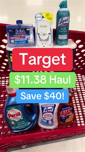 Save $40 on Target Deals | $11.38 Haul