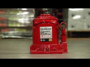 Strongway Hydraulic Stubby Bottle Jack - 20-Ton Capacity, 6 5/8in.10 7/8in. Lift Range