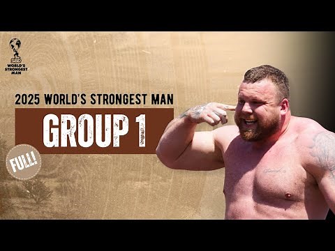 *FULL* 2025 SBD World's Strongest Man | GROUP 1